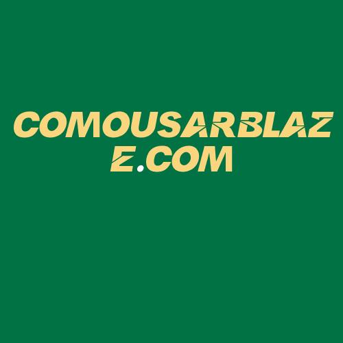 Logo da COMOUSARBLAZE